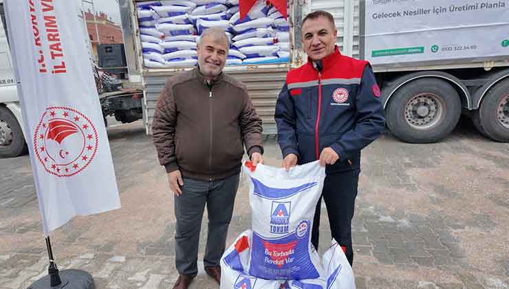 Konya’da atıl araziler tarıma kazandırılıyor