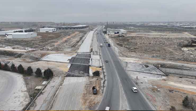 Konya’da bayram öncesi trafiği rahatlatacak önemli köprü tamamlandı