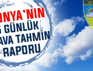 Konya’da bu hafta hava nasıl? İşte 5 günlük kritik tablo