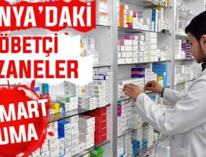 Konya’da bugün hangi eczaneler nöbetçi? 20 Mart Cuma günü