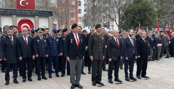 Konya’da Çanakkale Zaferi’nin 111’inci yıl dönümünde şehitler anıldı