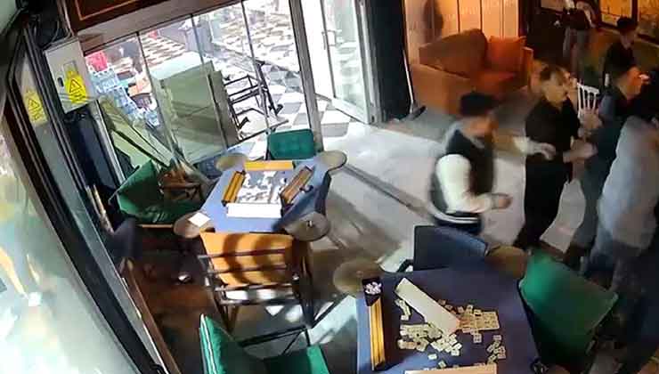 Konya’da gencin yaşamını yitirdiği kavga anı kamerada