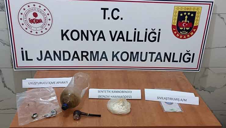 Konya’da jandarmadan uyuşturucuya geçit yok: 21 tutuklama
