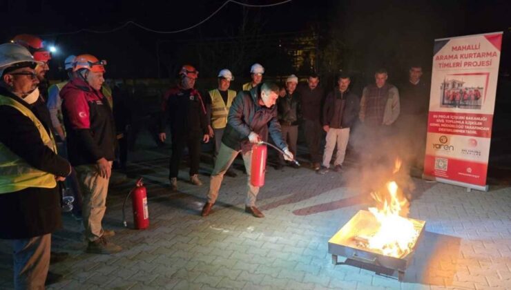 Konya’da MAK projesi kapsamında afet bilinci eğitimleri sürüyor
