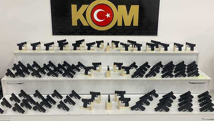 Konya’da silah kaçakçılığına büyük darbe