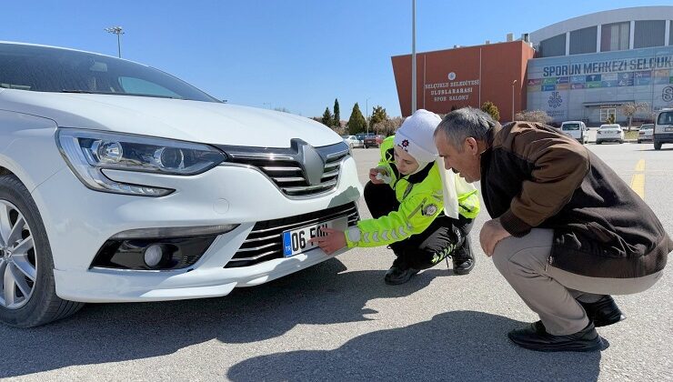 Konya’da sürücülere APP bilgilendirmesi yapıldı