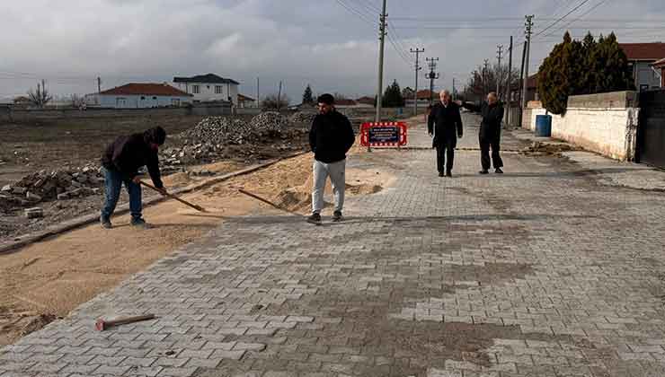 Konya’nın bu ilçesinde alt ve üst yapı çalışmaları hızlandı