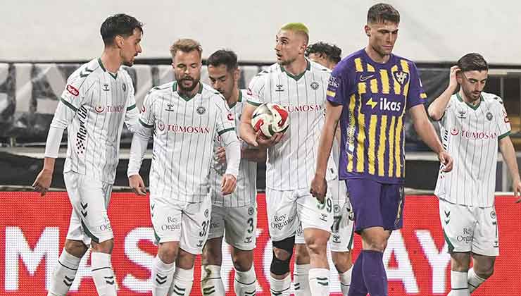Konyaspor kupada 4’te 4 yaptı! Çeyrek finaldeyiz: 0-1