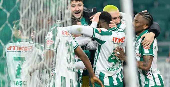 Konyaspor o istatistikte ilk 4’te