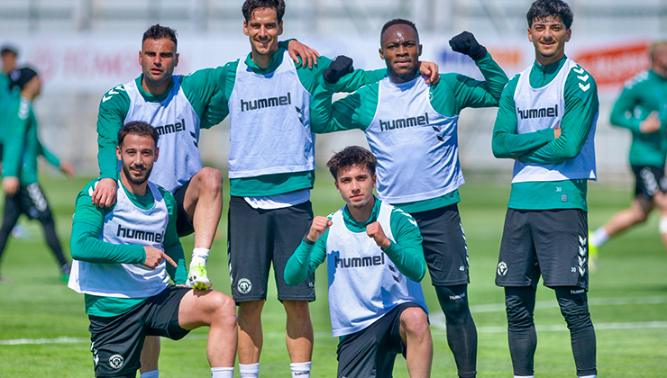 Konyaspor, Samsunspor maçının hazırlıklarını sürdürdü