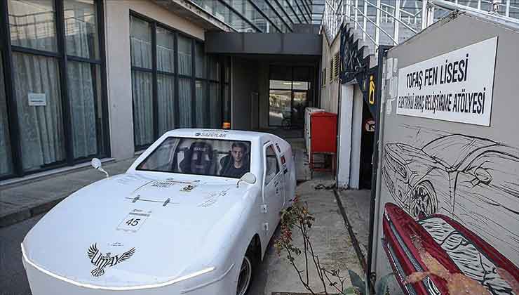 Liseliler geliştirdikleri elektrikli araçla TEKNOFEST’te bu kez zirveyi hedefliyor