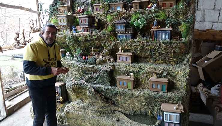 Malatya’dan Konya’ya tarih taşıyan maket