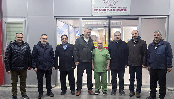 Müdür Yavuz’dan sağlık çalışanlarına sahur ziyareti