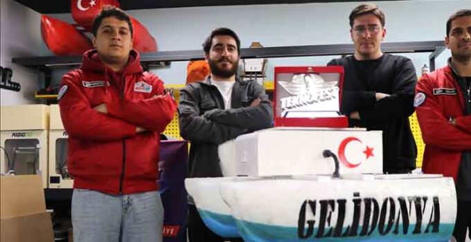 Mühendis adayları geliştirdikleri deniz aracıyla Norveç’te yarışacak