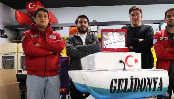 Mühendis adayları geliştirdikleri deniz aracıyla Norveç’te yarışacak
