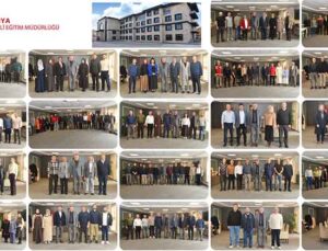 Murat Yiğit, kurum çalışanlarıyla bayramlaştı