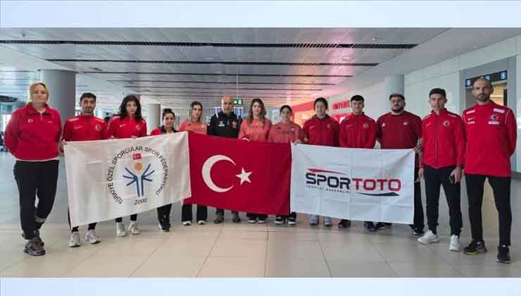 Para Atletizm Milli Takımı İspanya’ya gitti