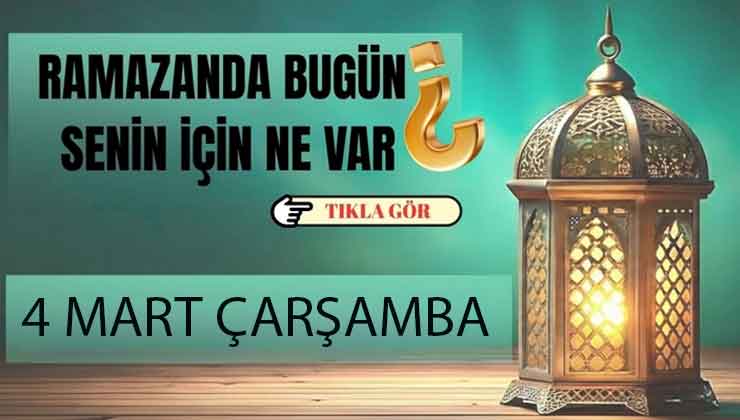 Ramazanın 14. gününe özel hazırlanan manevi iftariyelikler