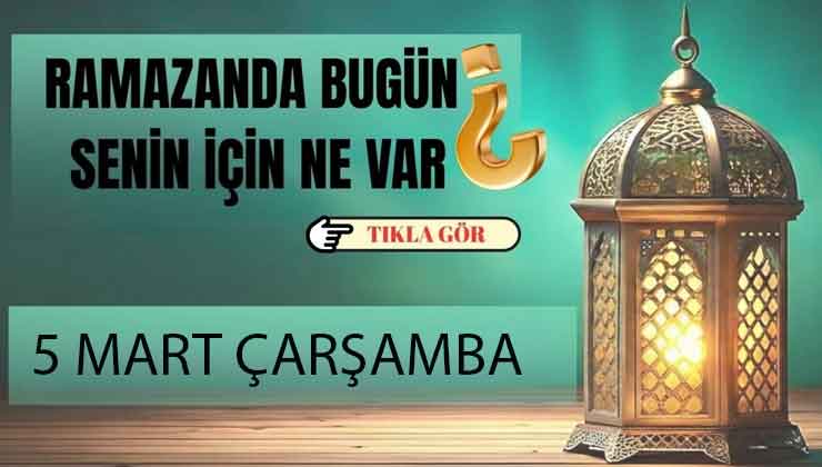 Ramazanın 15. gününe özel hazırlanan manevi iftariyelikler