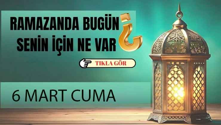 Ramazanın 16. gününe özel hazırlanan manevi iftariyelikler