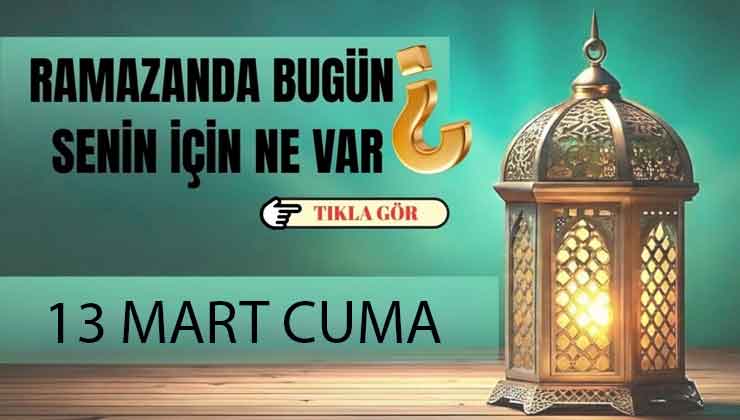 Ramazanın 23. gününe özel hazırlanan manevi iftariyelikler