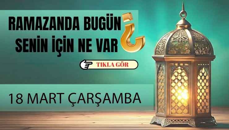 Ramazanın 28. gününe özel hazırlanan manevi iftariyelikler