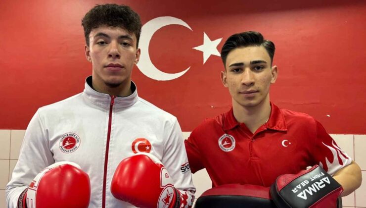 Sağlık için başladığı kick boksta milli sporcu oldu