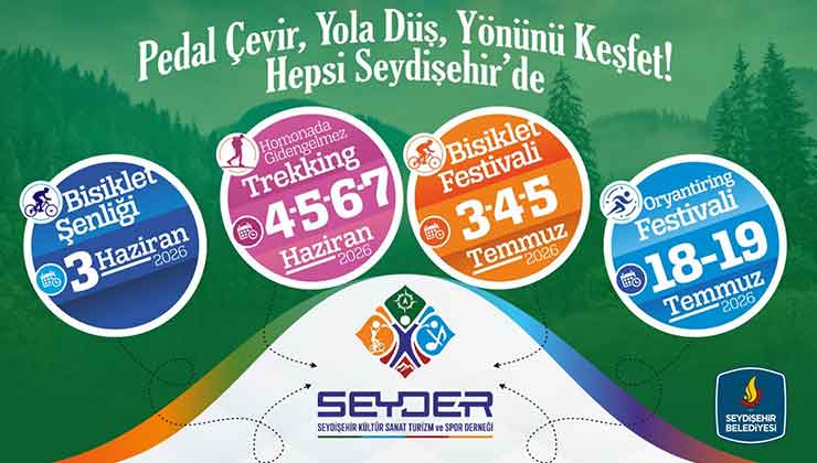 Seydişehir’de doğa festivallerinin tarihleri belli oldu