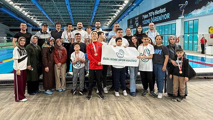 SOBE’nin yüzme takımından gururlandıran başarı: 28 madalya