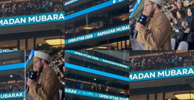 Tottenham Stadı’nda toplu iftar yapıldı