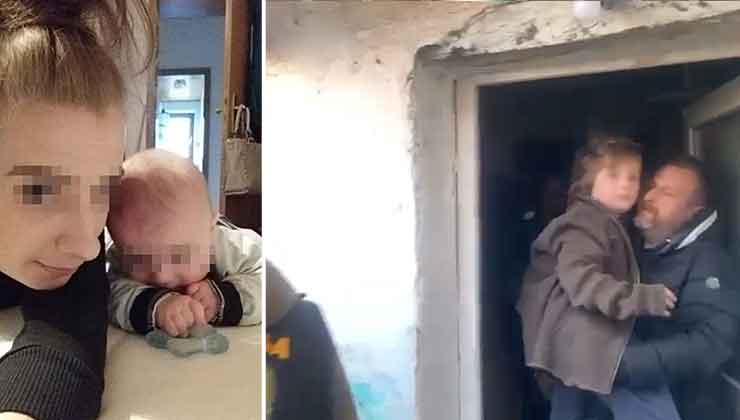 Türk babanın Alman sevgilisinden kaçırdığı çocuk, 7 yıl boyunca tutulduğu harabe evde bulundu