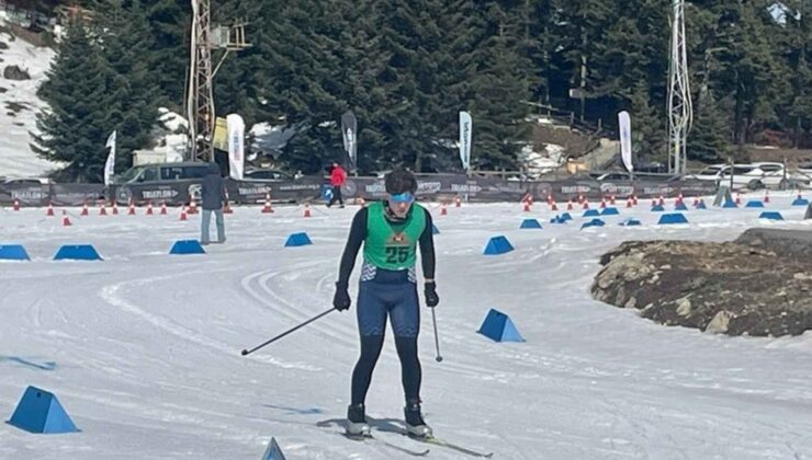 Türkiye’de ilk kez kış triatlonu düzenlendi