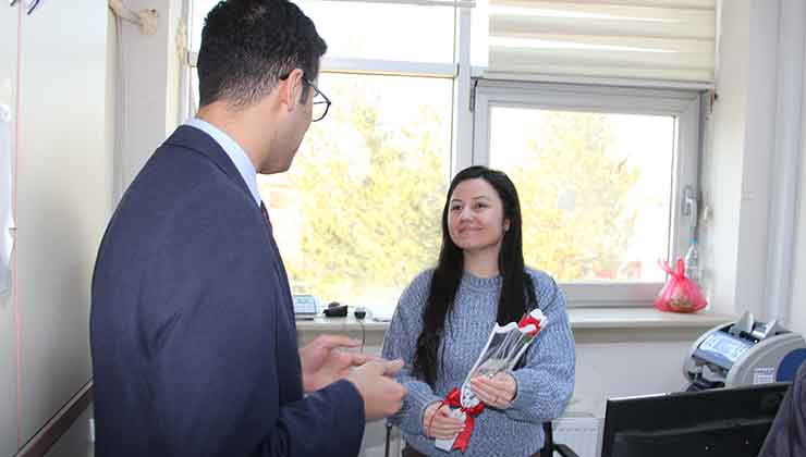 Yalıhüyük Kaymakamı Çelik, Dünya Kadınlar Günü’nü kutladı